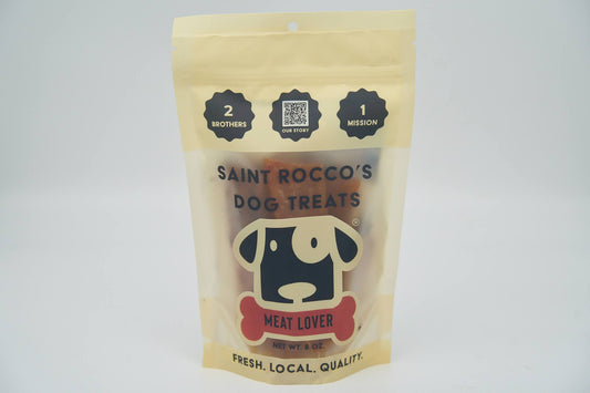 Saint Rocco's Dog Treats Meat Lover's Flavor 8oz