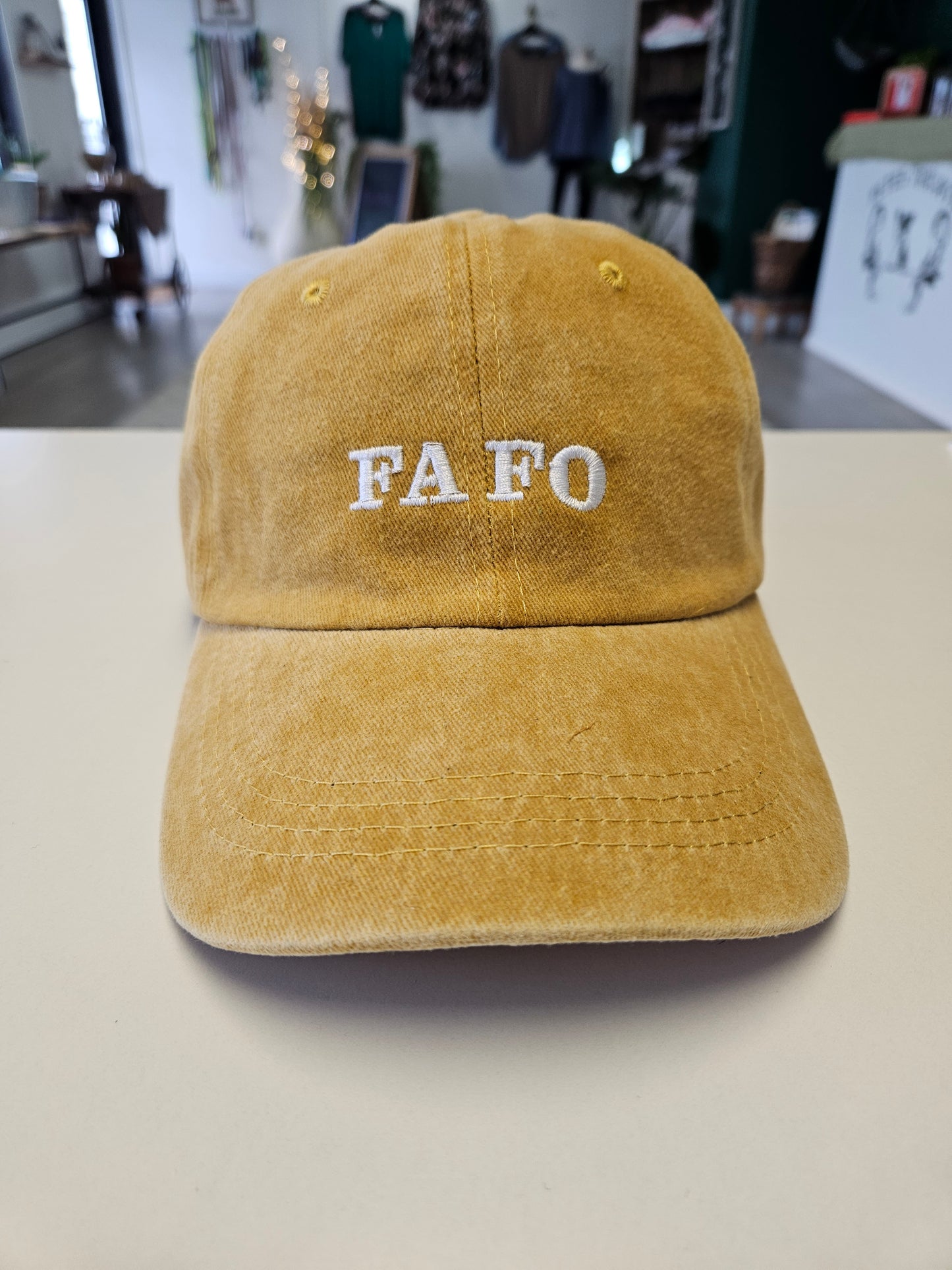 FAFO Adjustable Cap